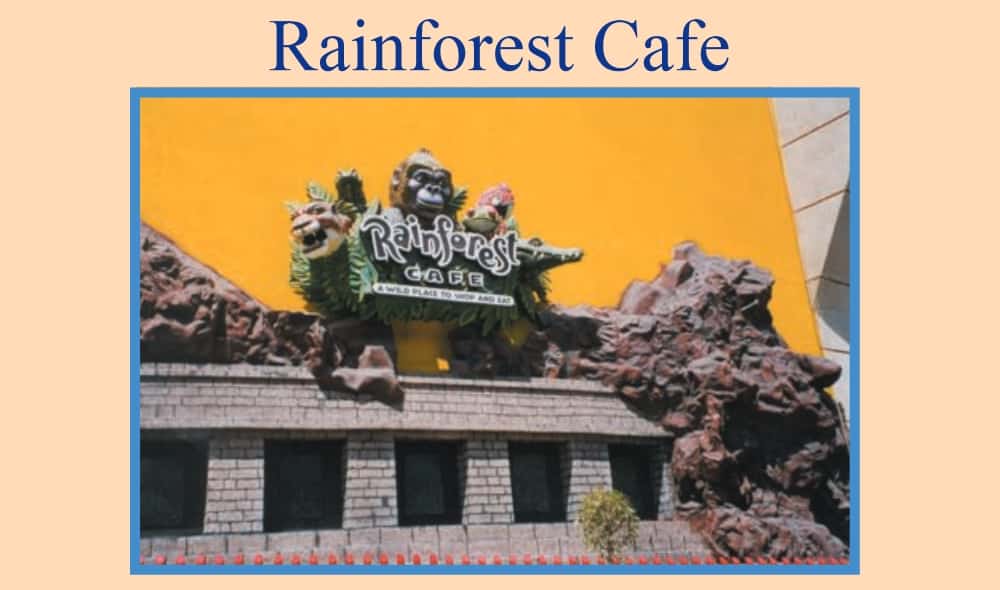 Rain Forest Cafe, Mexico